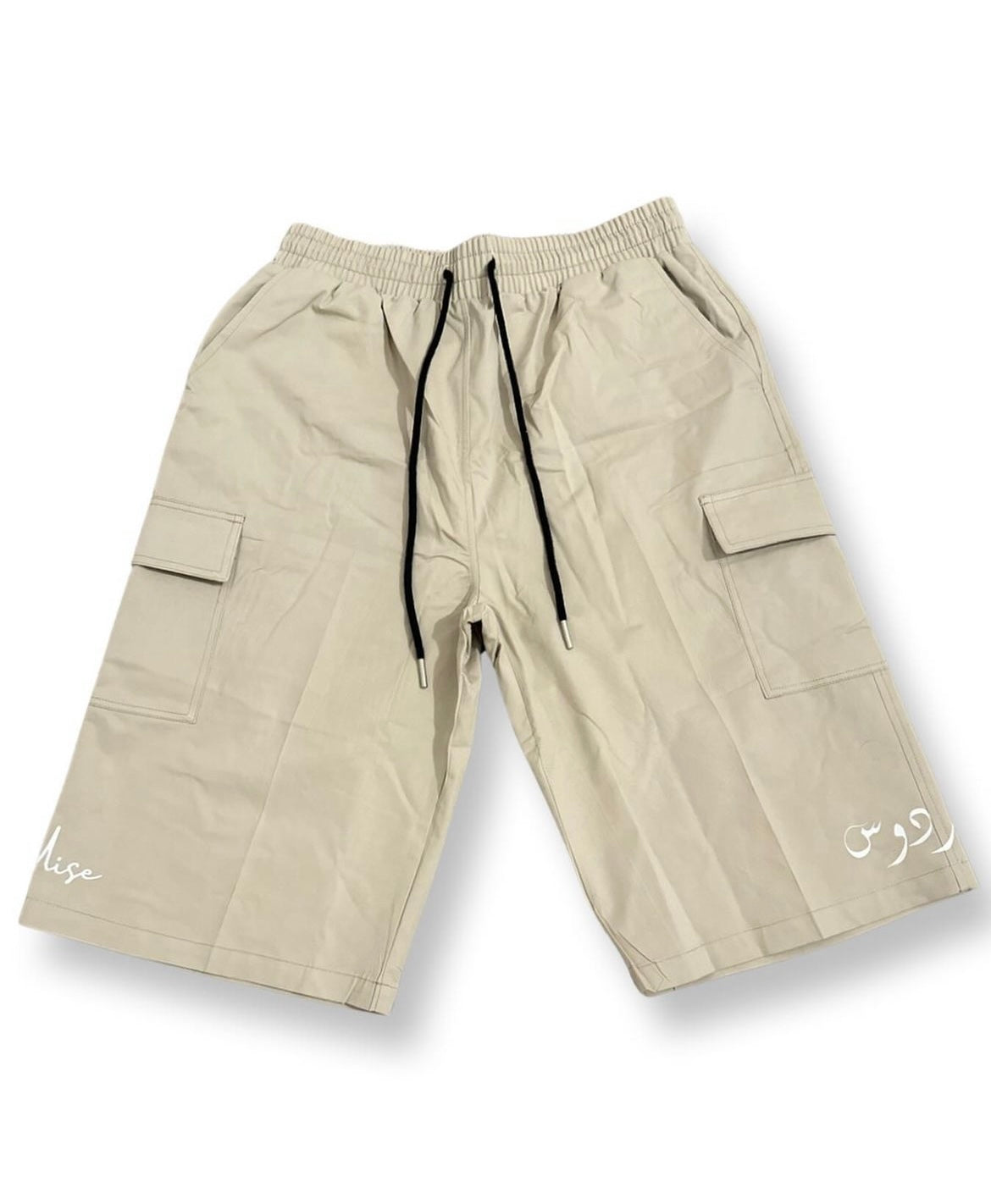 'Paradise' Cargo Shorts - Sand