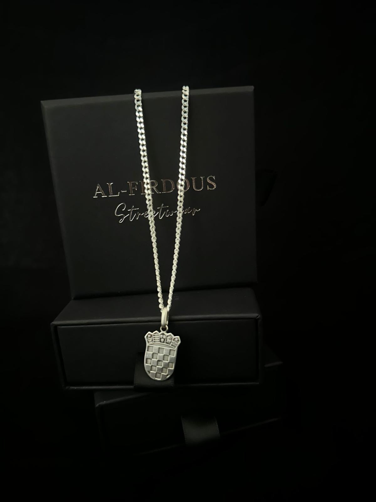 Croatia - Sterling Silver Chain and Pendant